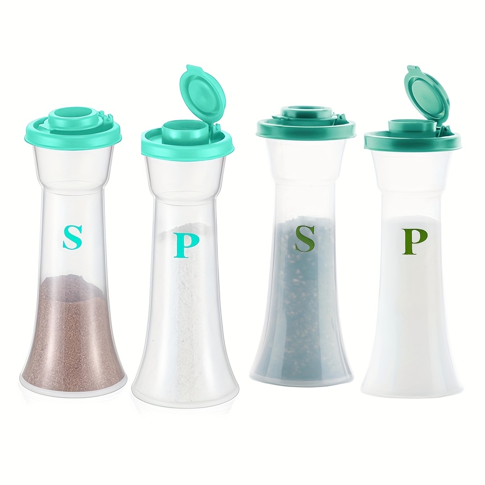 Commercial Kitchen Utensils - 뚜껑이 있는 대형 소금 및 후추통