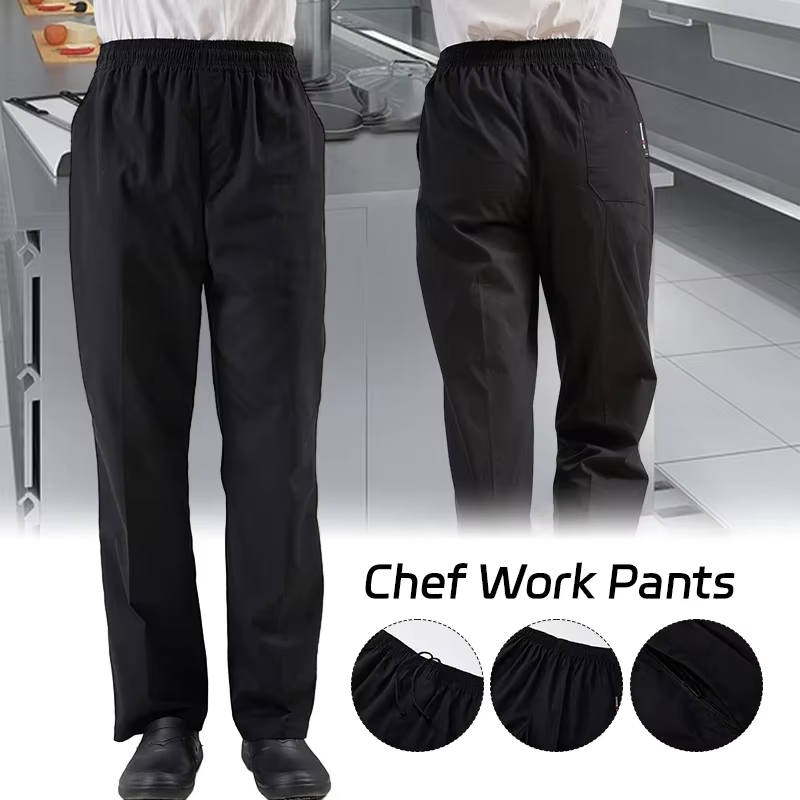 Commercial Kitchen Services - 남성용 고품질 셰프 바지 새로운 셰프