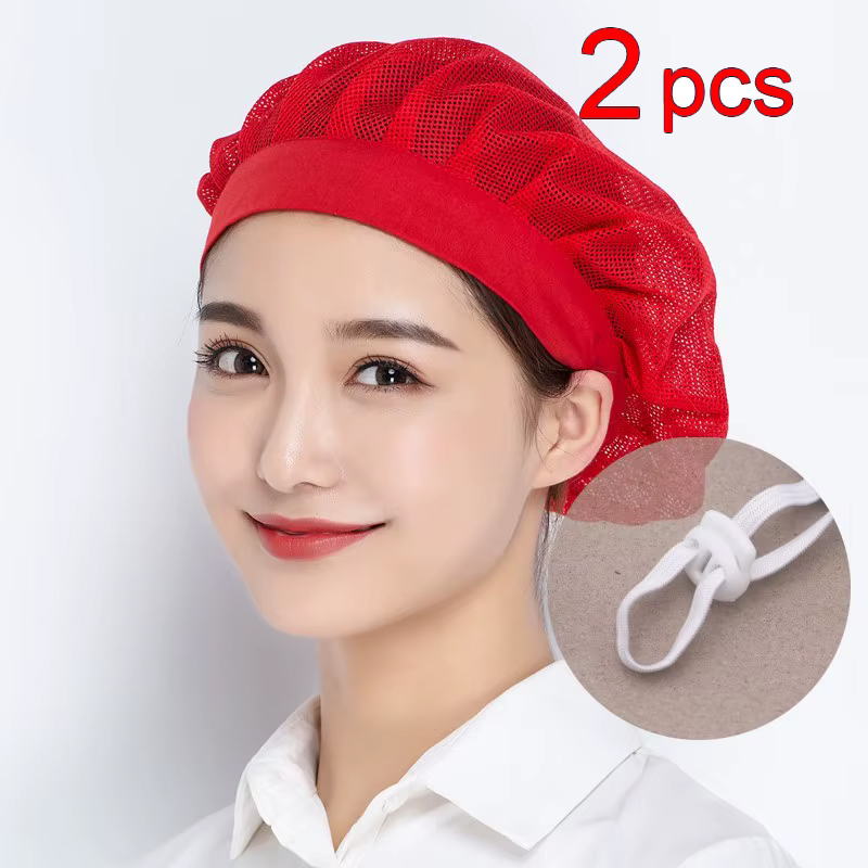남성 여성 그물 모자 빵집 베이킹 워크샵 작업 모자 불 - Commercial Kitchen Services 리뷰 및 가격