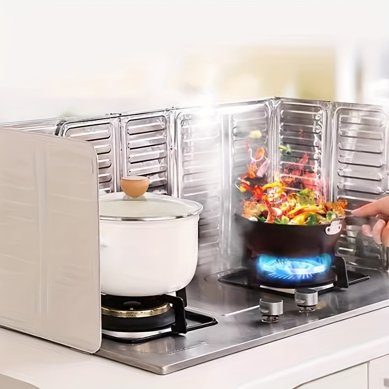 1pc 주방 오일 스플래시 가드, 금속 스토브 쉴드,  - Commercial Kitchen Stove 리뷰 및 가격