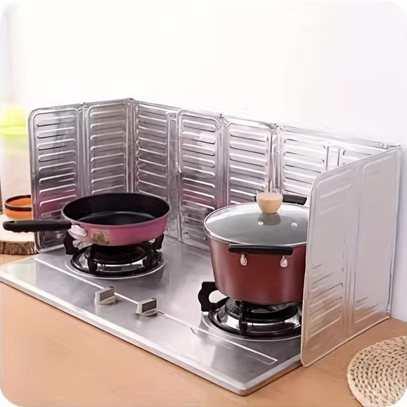 1pc 주방 오일 스플래시 가드, 금속 스토브 쉴드,  - Commercial Kitchen Stove 리뷰 및 가격