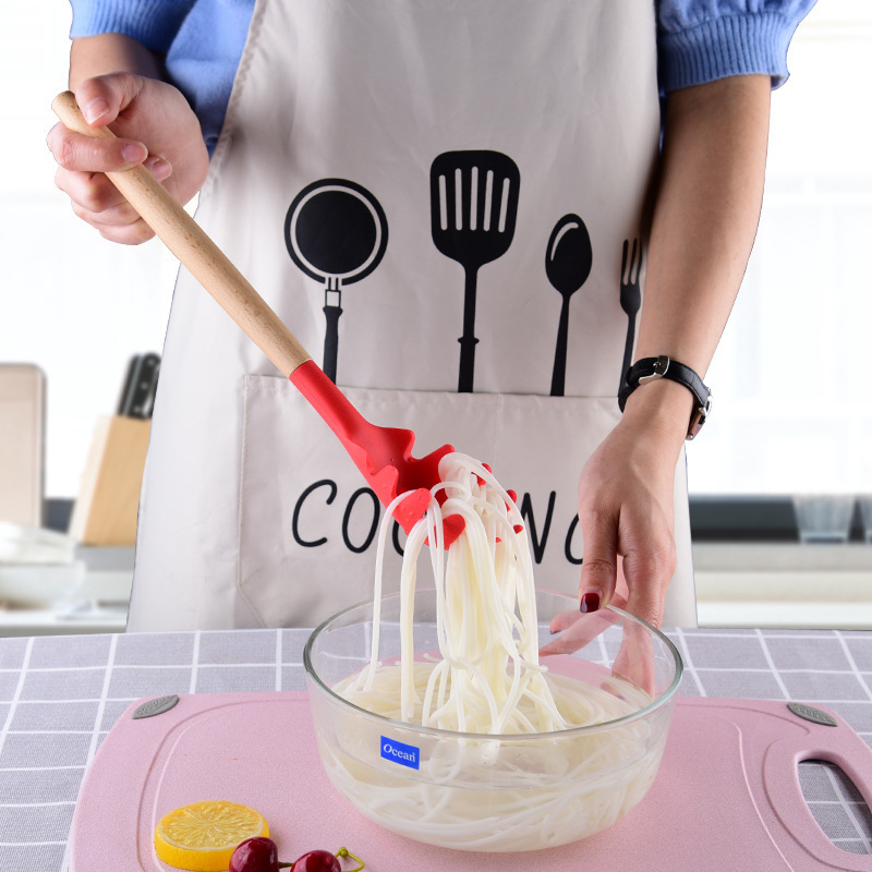 실리콘 국수 스쿱 스파게티 집게 파스타 포크 국수 서빙 - Commercial Kitchen Utensils 리뷰 및 가격