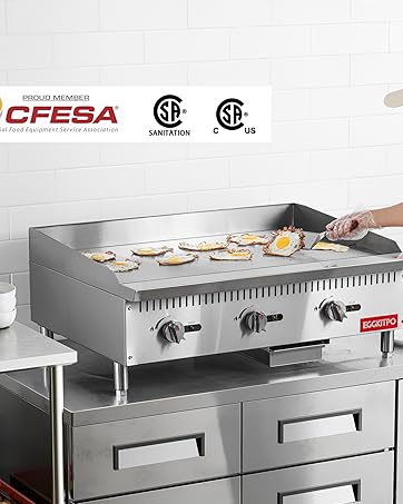 상업용 주방기기 전기 가스 평평한 바닥 프라이팬 그리들 - Commercial Kitchen Equipment 리뷰 및 가격
