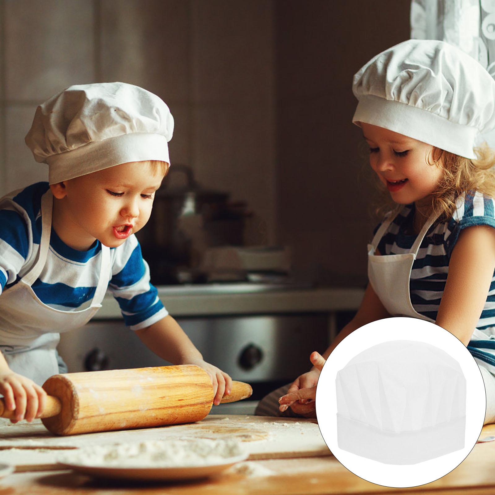 20pcs 어린이 일회용 요리사 모자 경량 헤드 기어  - Commercial Kitchen Services 리뷰 및 가격