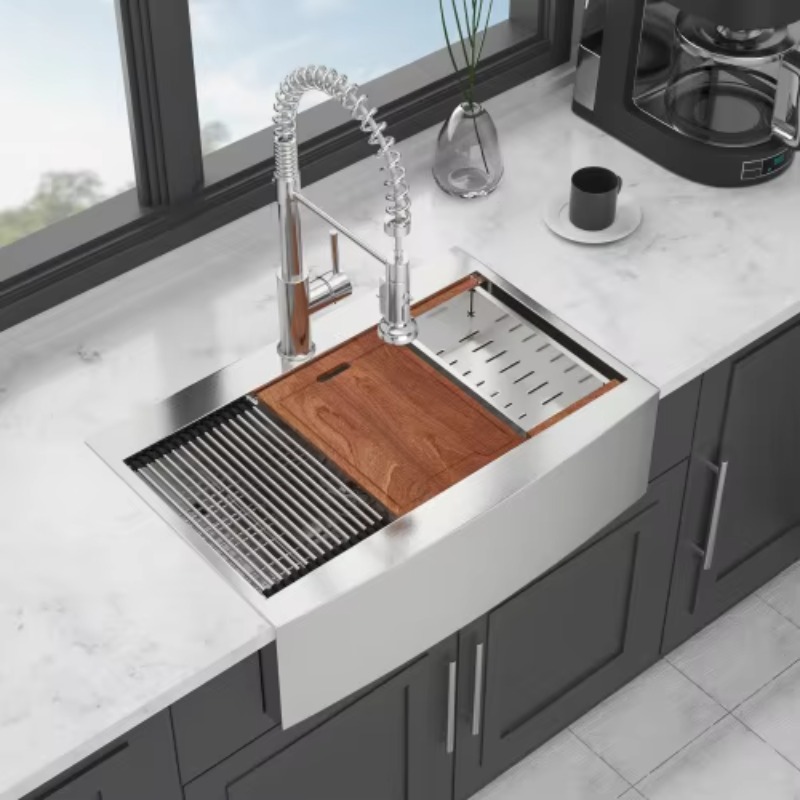 ATV 헤비듀티 상업용 36x22인치 팜하우스 싱크대, - Commercial Kitchen 리뷰 및 가격