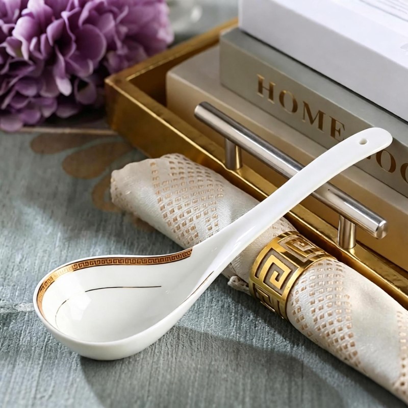 본차이나 수프 국자, 큰 국자, 둥근 숟가락, 한국식, - Commercial Kitchen Utensils 리뷰 및 가격