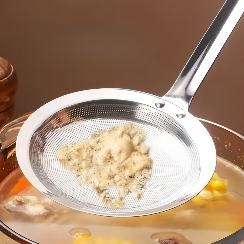 2pc 스테인레스 스틸 파인 메쉬 오일 필터 스푼 롱  - Commercial Kitchen Utensils 리뷰 및 가격