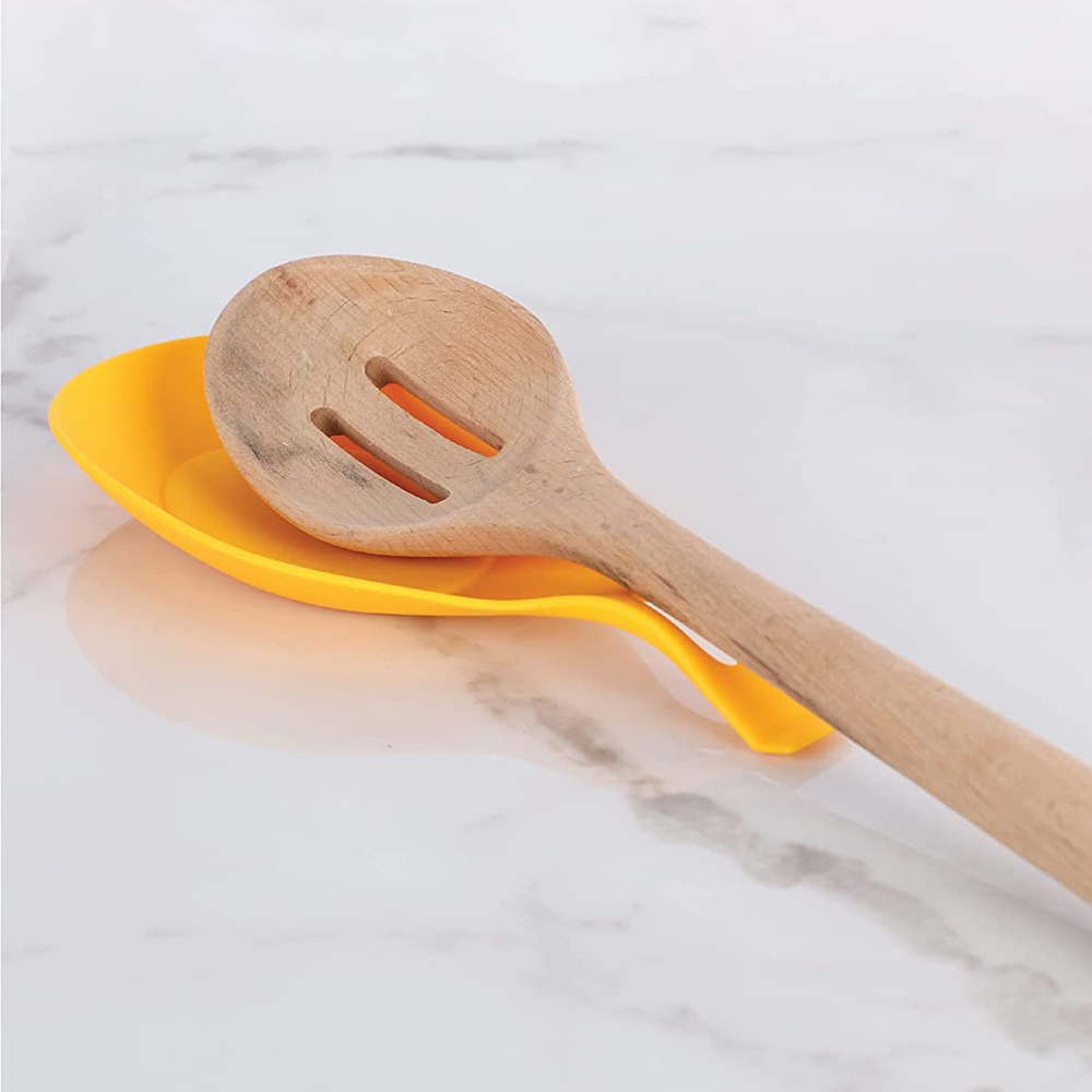 실리콘 스푼 레스트 주걱 홀더 내열성 기구 플레이스매트 - Commercial Kitchen Utensils 리뷰 및 가격