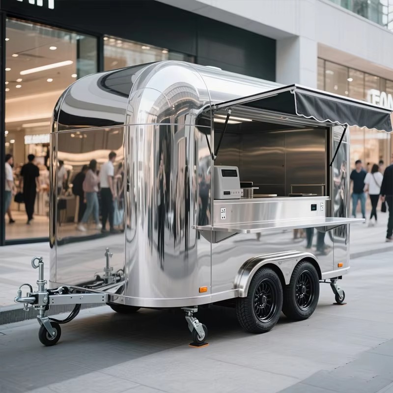 스테인리스 스틸 이동식 푸드 카트 상업용 패스트푸드 트 - Commercial Kitchen Equipment 리뷰 및 가격