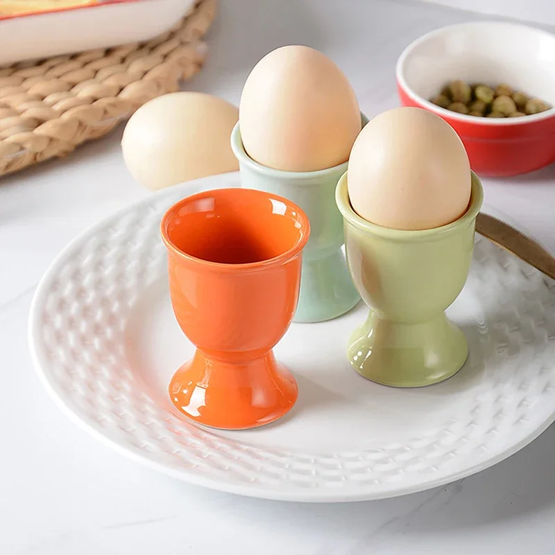 세라믹 계란 컵 홀더 마카롱 컬러 크리 에이 티브 서빙 - Commercial Kitchen Utensils 리뷰 및 가격